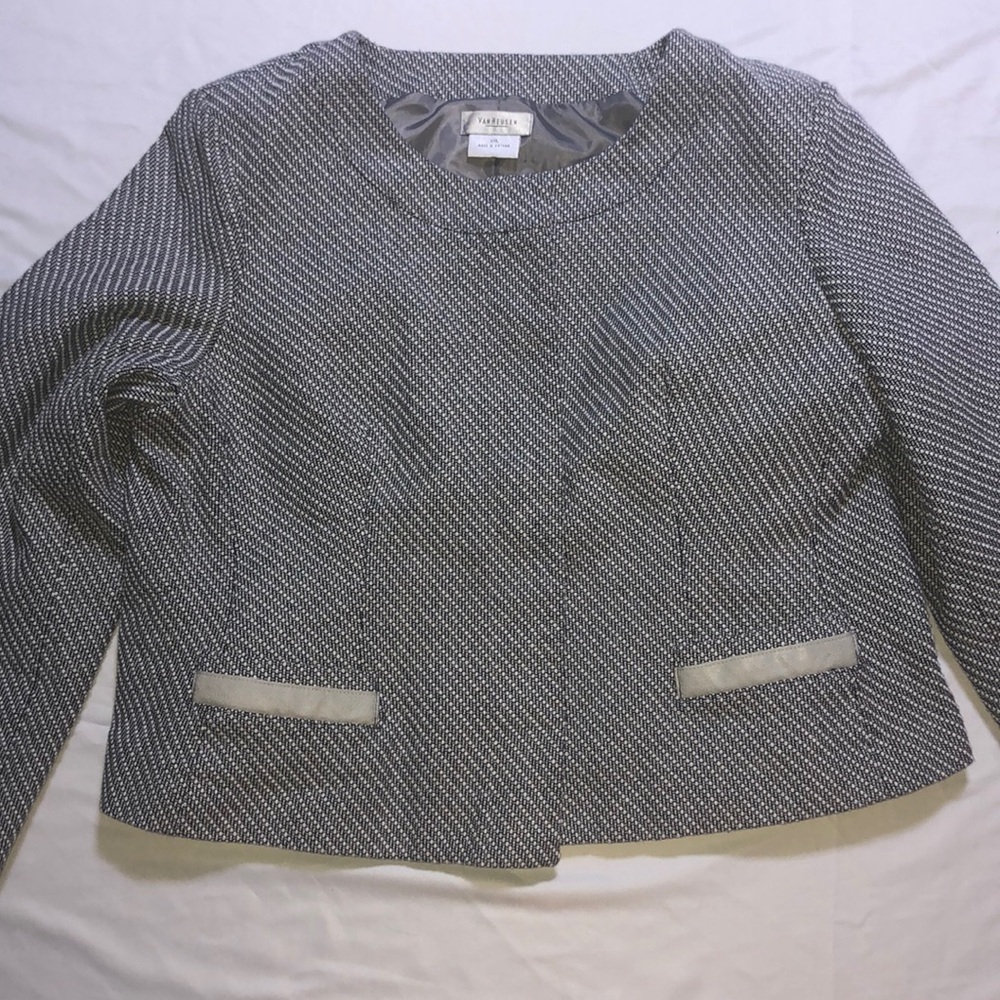 VAN HEUSEN gray cotton JACKET